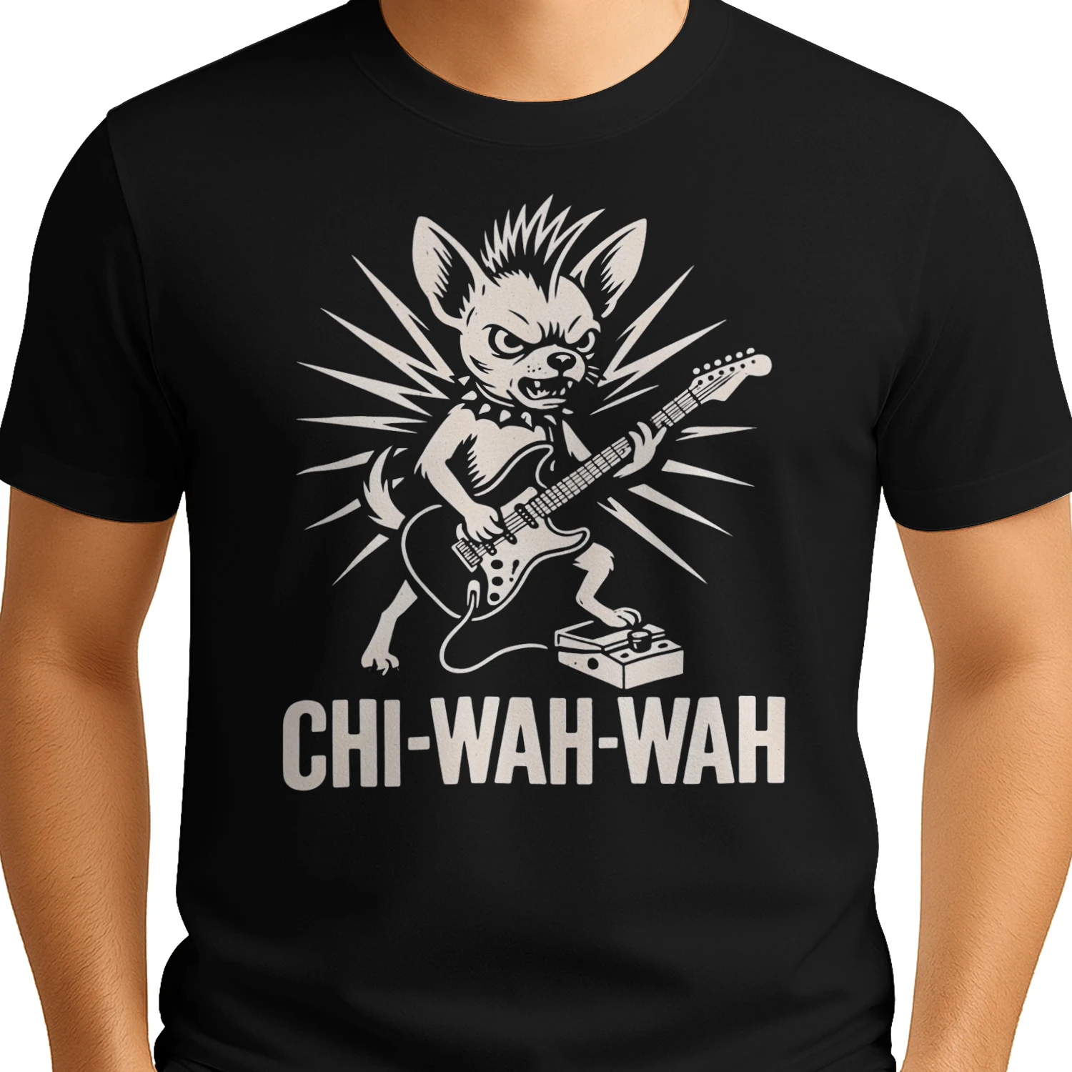 Chihuahua Rock Star Dog Lover T-Shirt