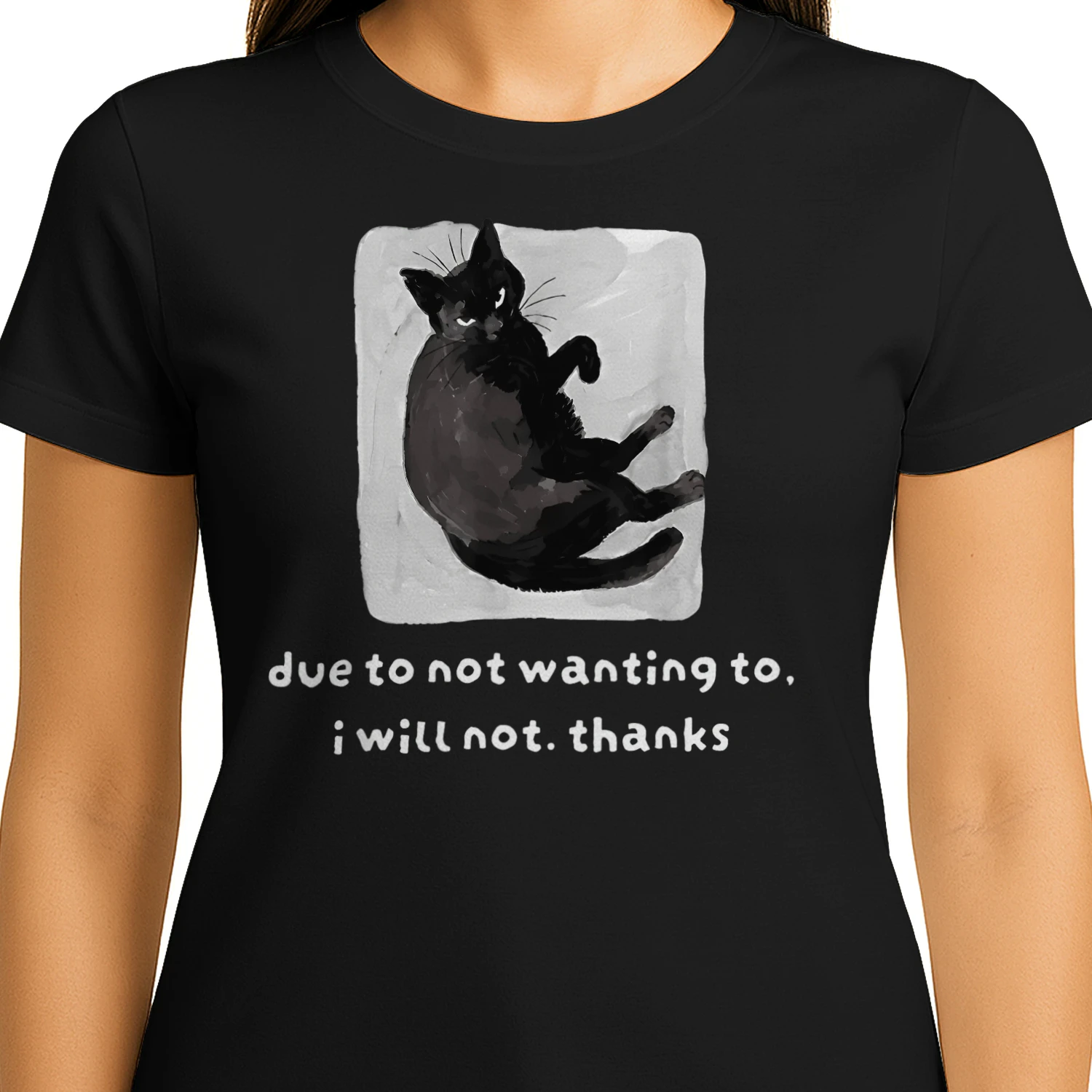 black cat lying down cat lover funny