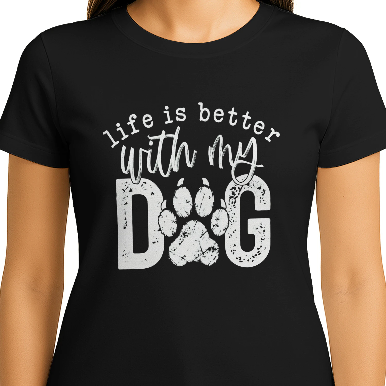 Life Is Better With My Dog T-Shirt