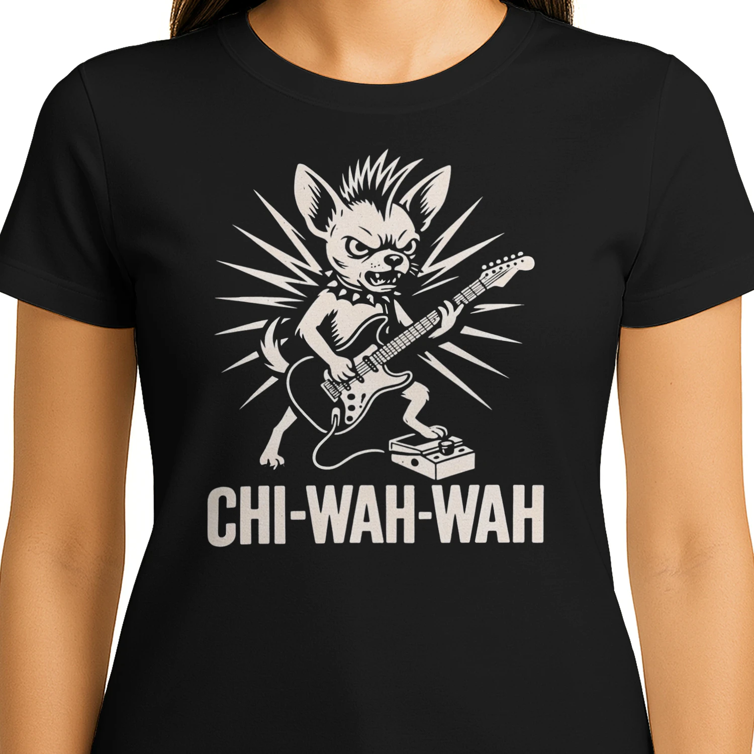 Chihuahua Rock Star Dog Lover T-Shirt