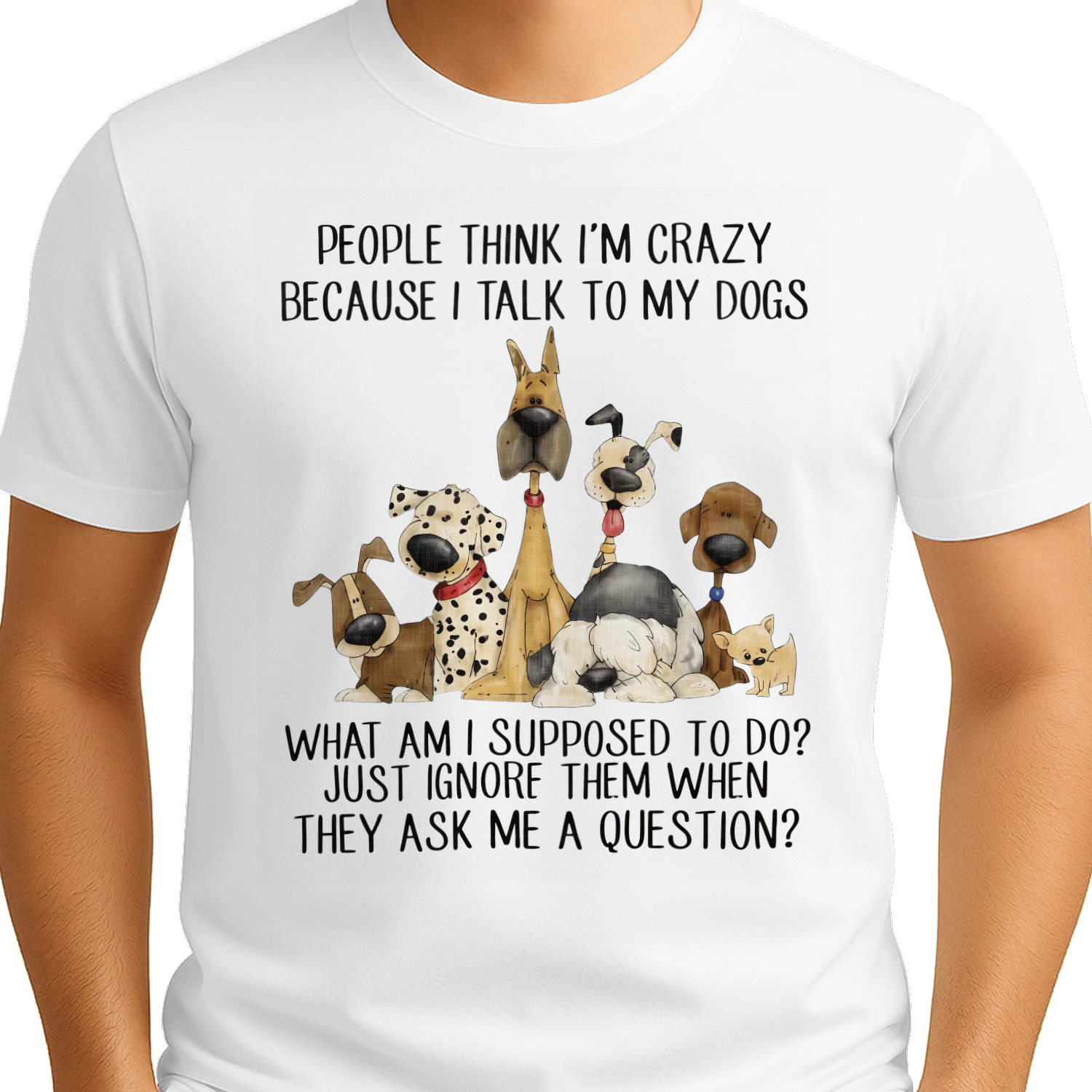 People Think I'm Crazy Because I Talk to My Dogs