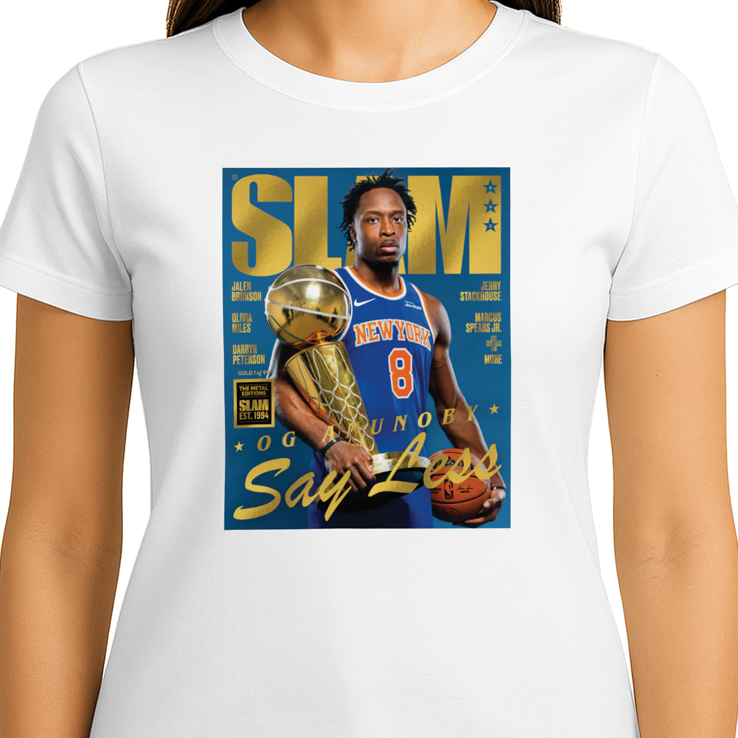 OG Anunoby SLAM 2026 Heavy Cotton T-shirt