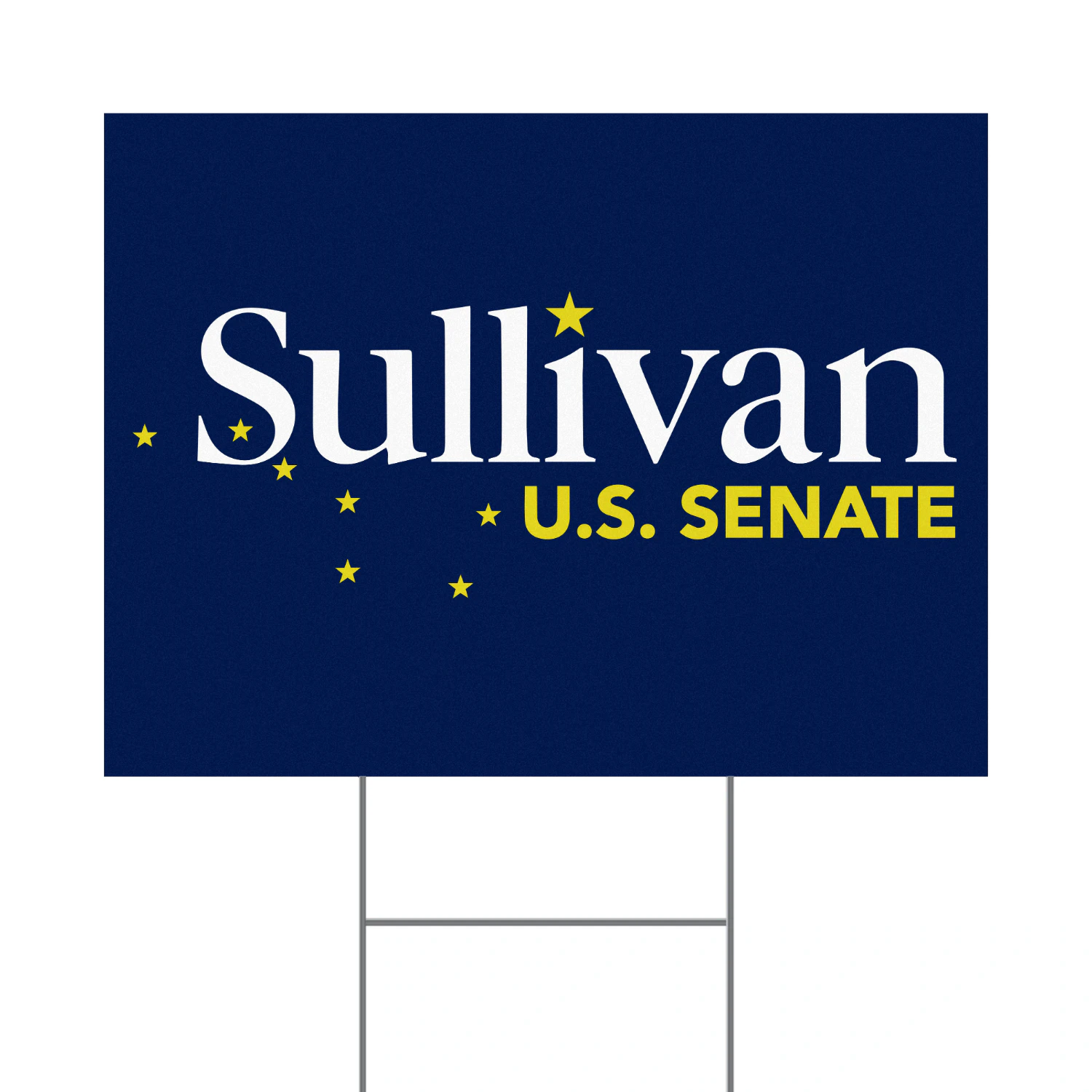 Dan S. Sullivan For Alaska Senate Yard Sign