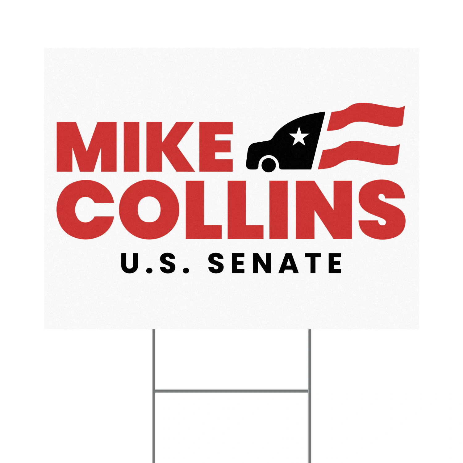 Mike Collins For U.S. Senate Yard Sign