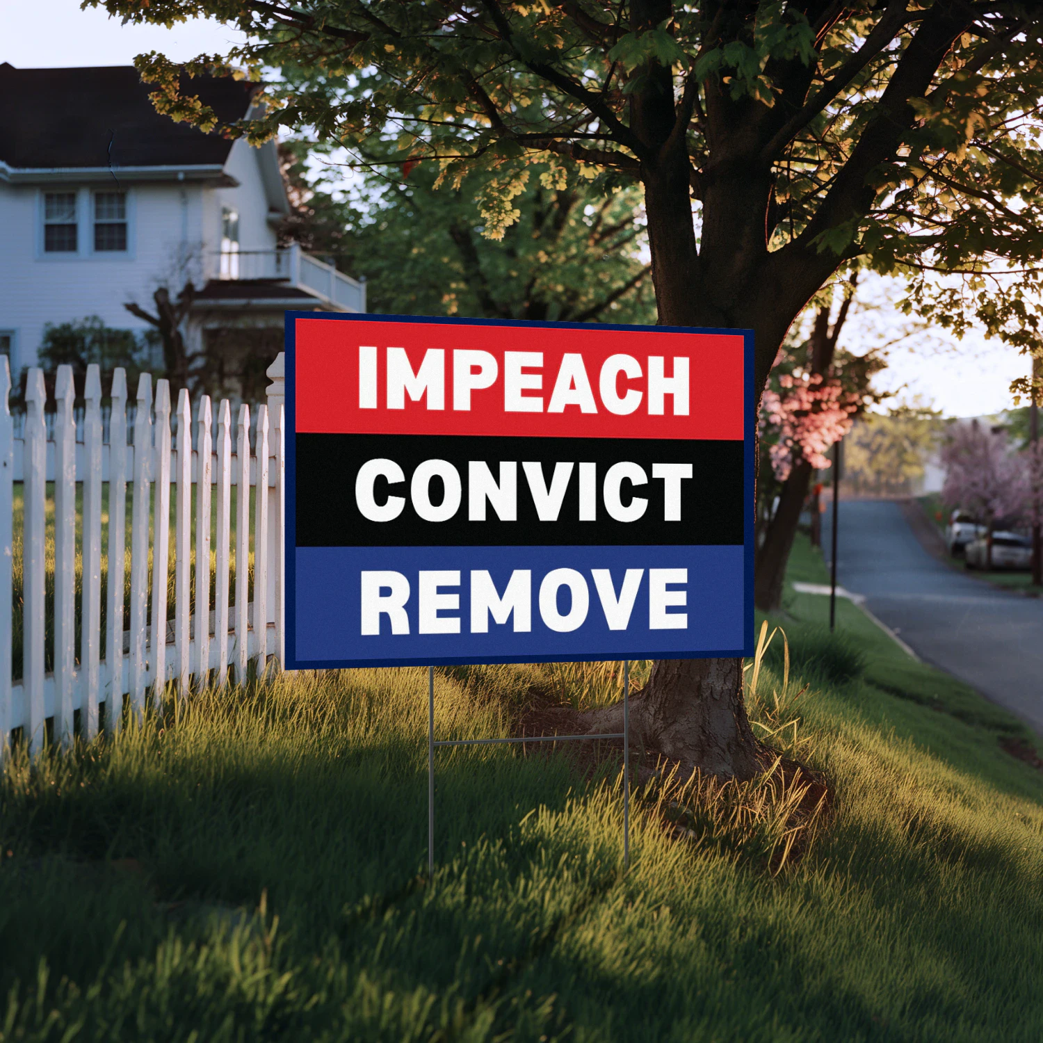 Impeach Convict Remove Yard Sign