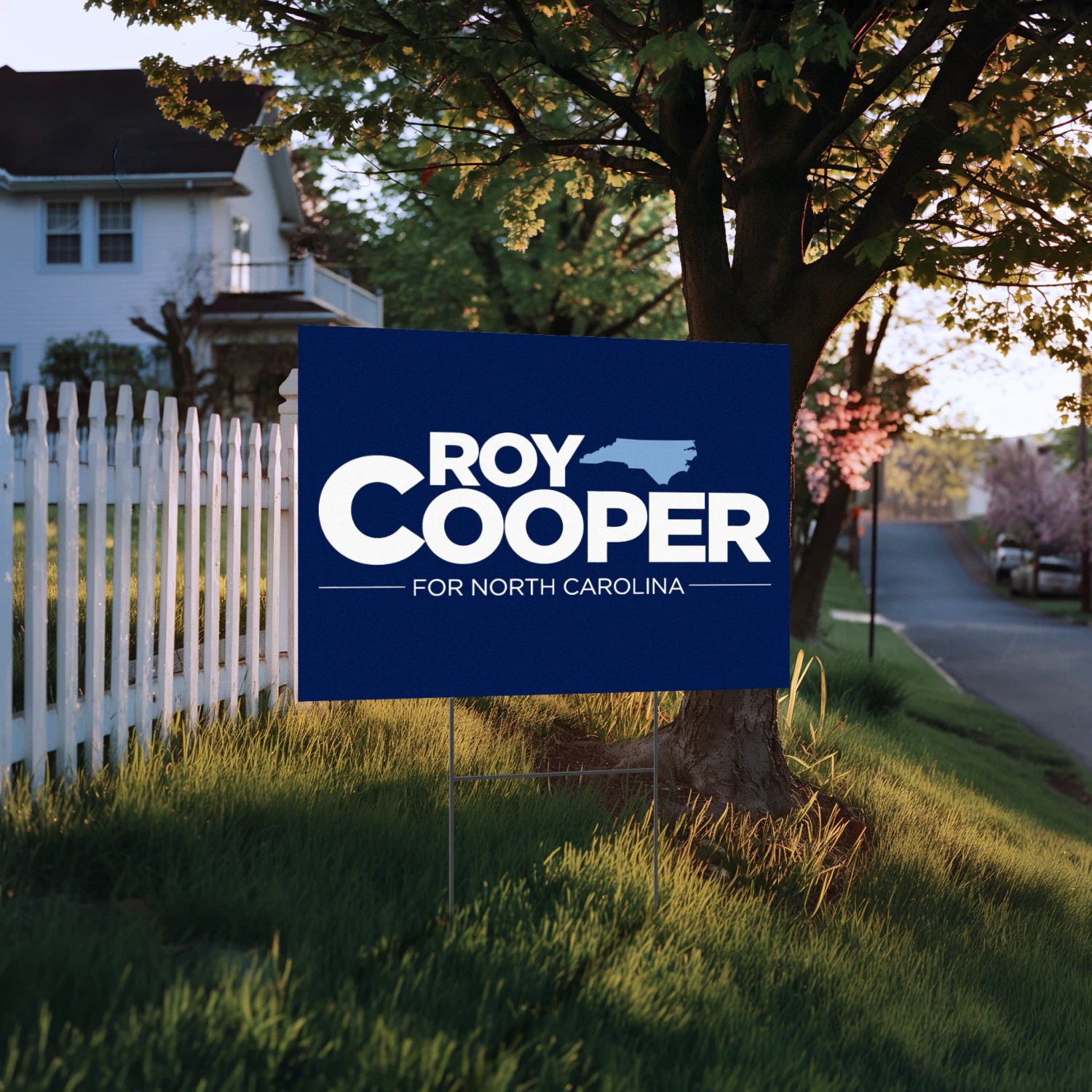 Roy Cooper for North Carolina Yard Sign