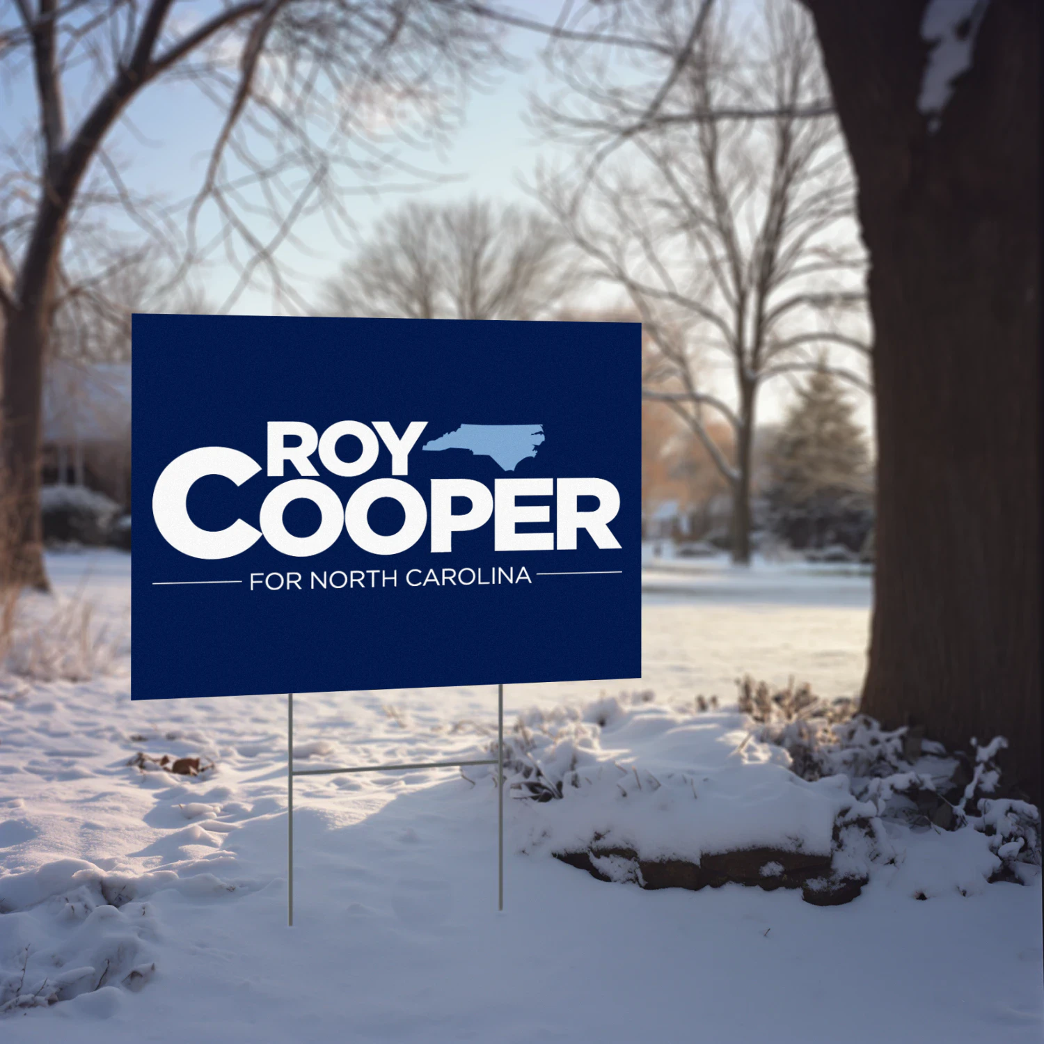 Roy Cooper for North Carolina Yard Sign