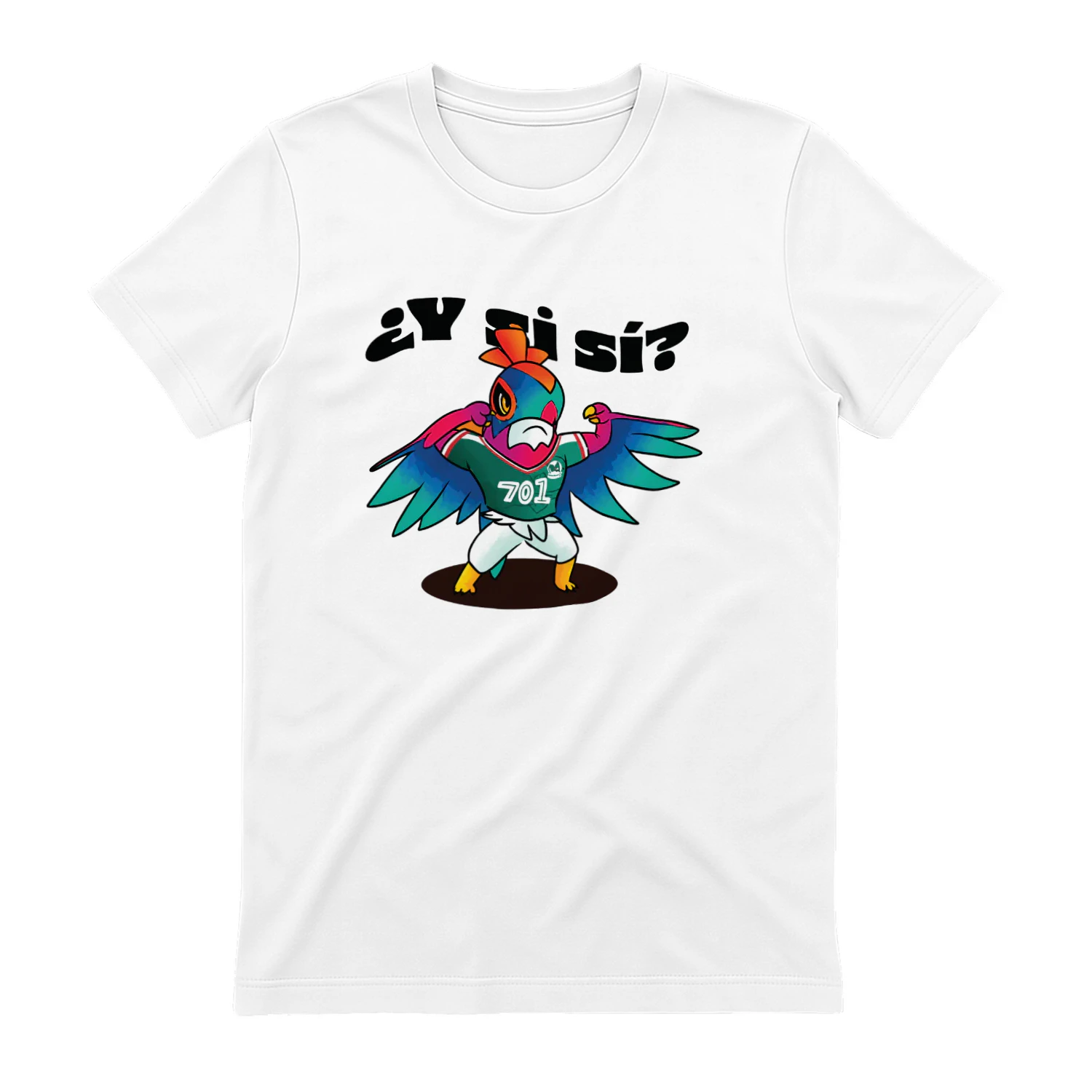 Y Si Si Mexico Football Bird Mascot Shirt