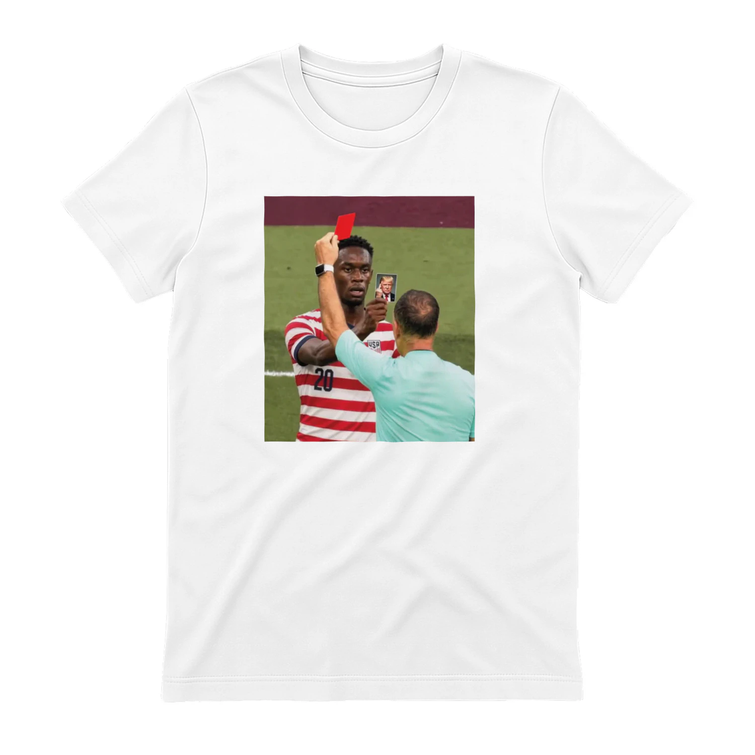 Balogun Red Card Trump Meme Shirt