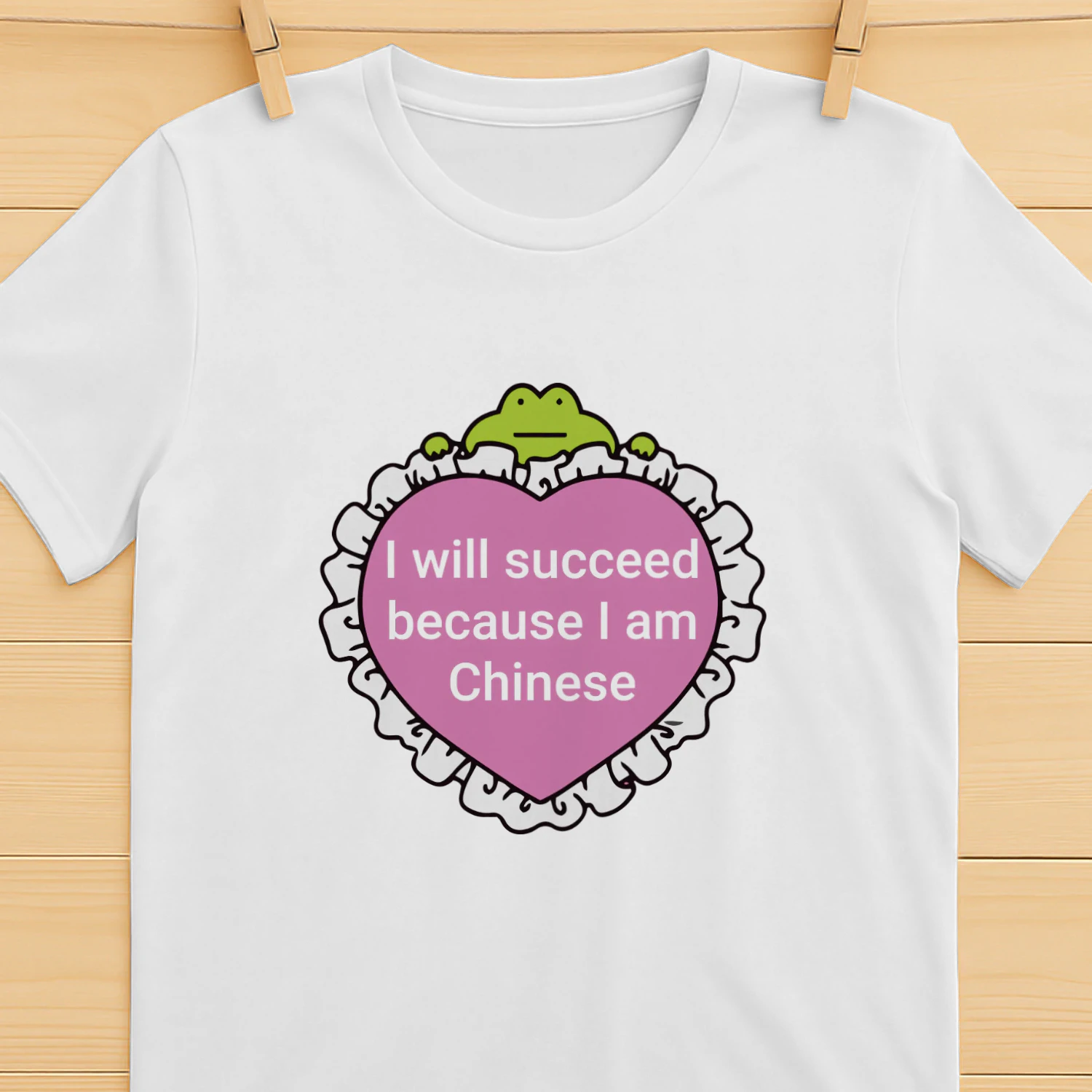 I Will Succeed Because I Am Chinese Shirt