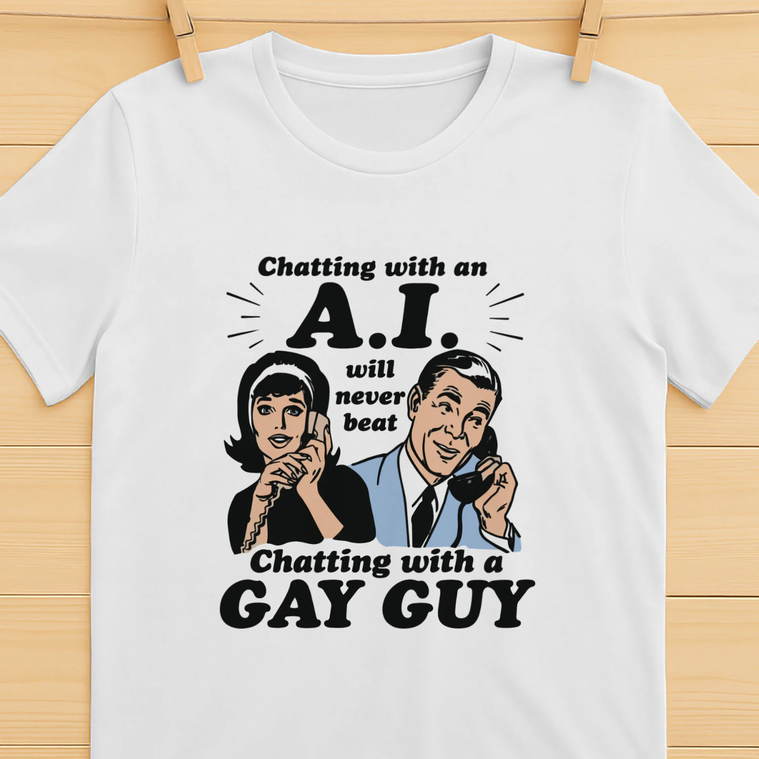 Chatting With An AI Shirt