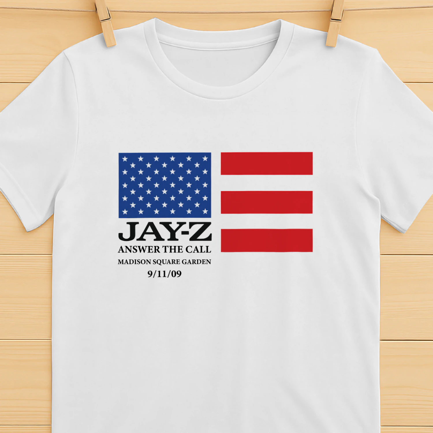 Jay Z Answer The Call Madison Square Garden 9 11 09 Shirt