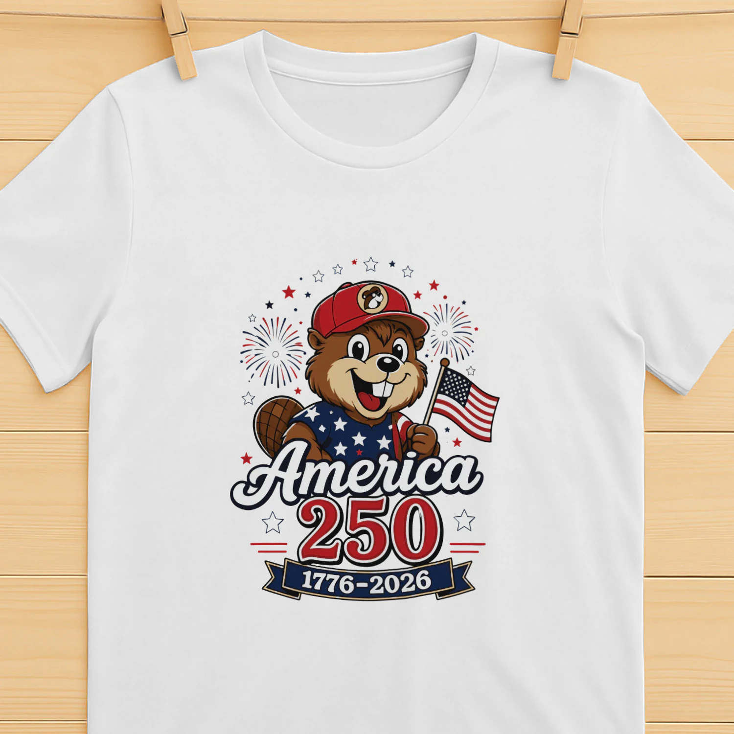 Buc-ee's 4yh Of July America 250 Celebration 1776-2026 Shirt