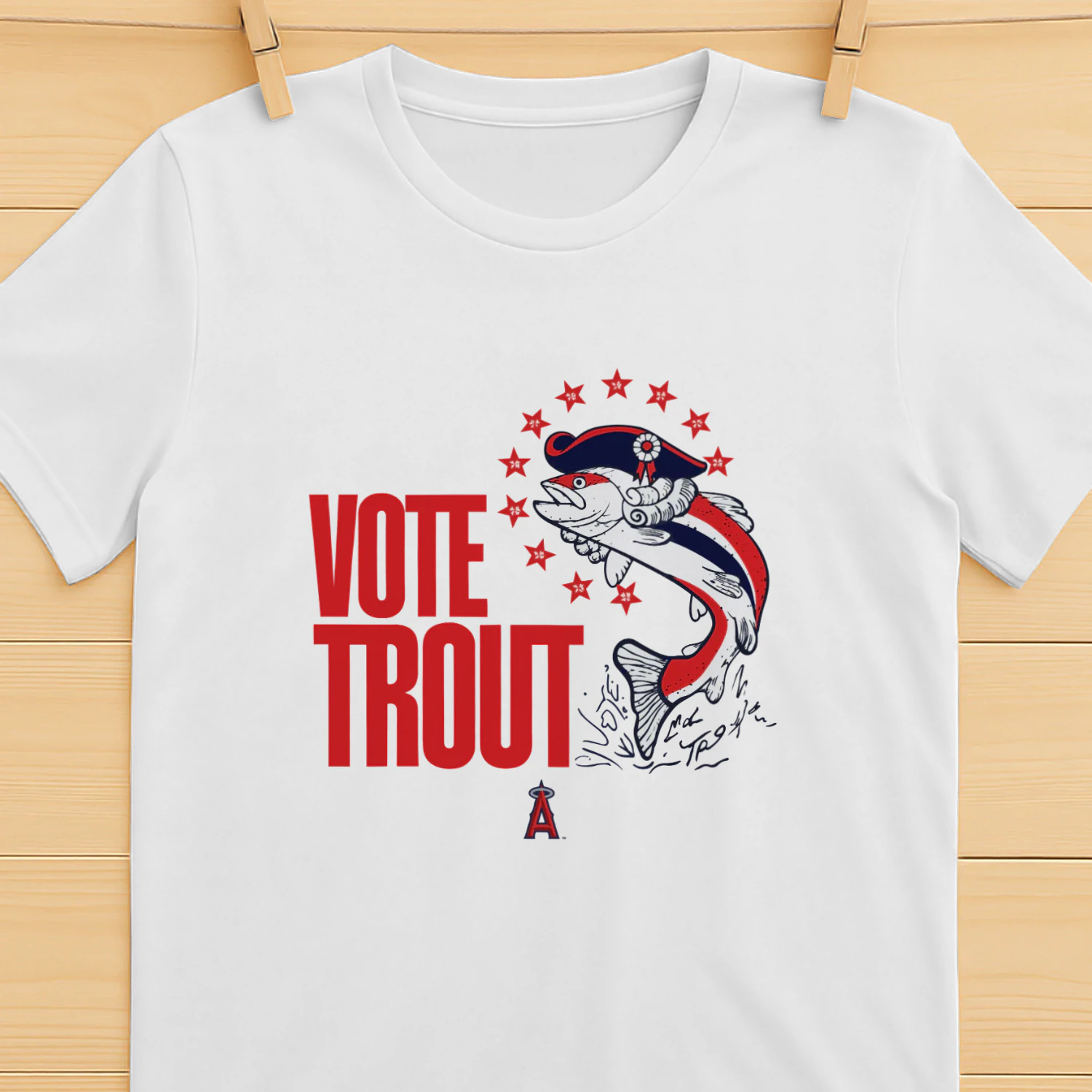 Angels Mike Trout Vote Trout Shirt