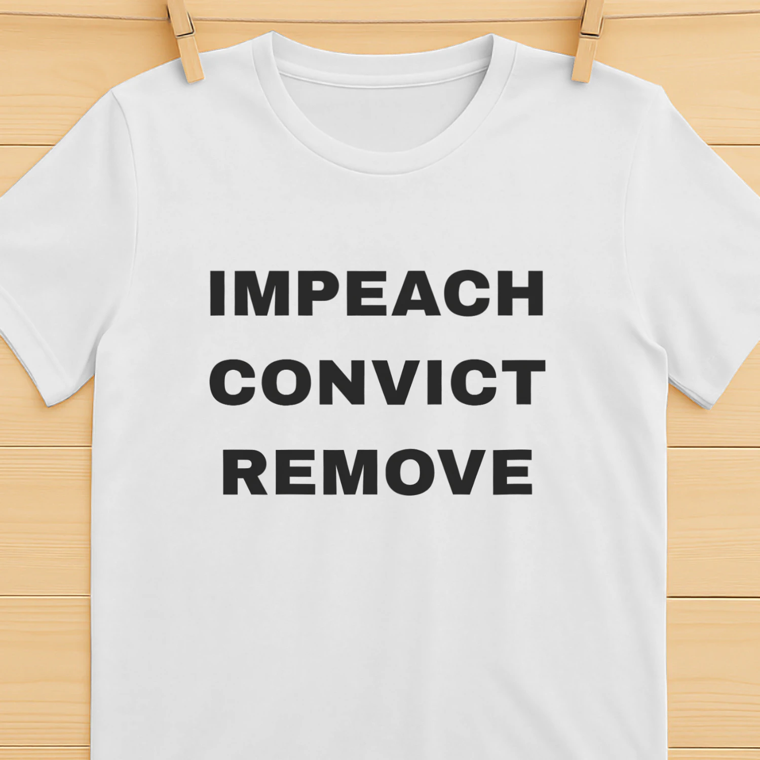 Major Jason Watson — Impeach Convict Remove T-Shirt