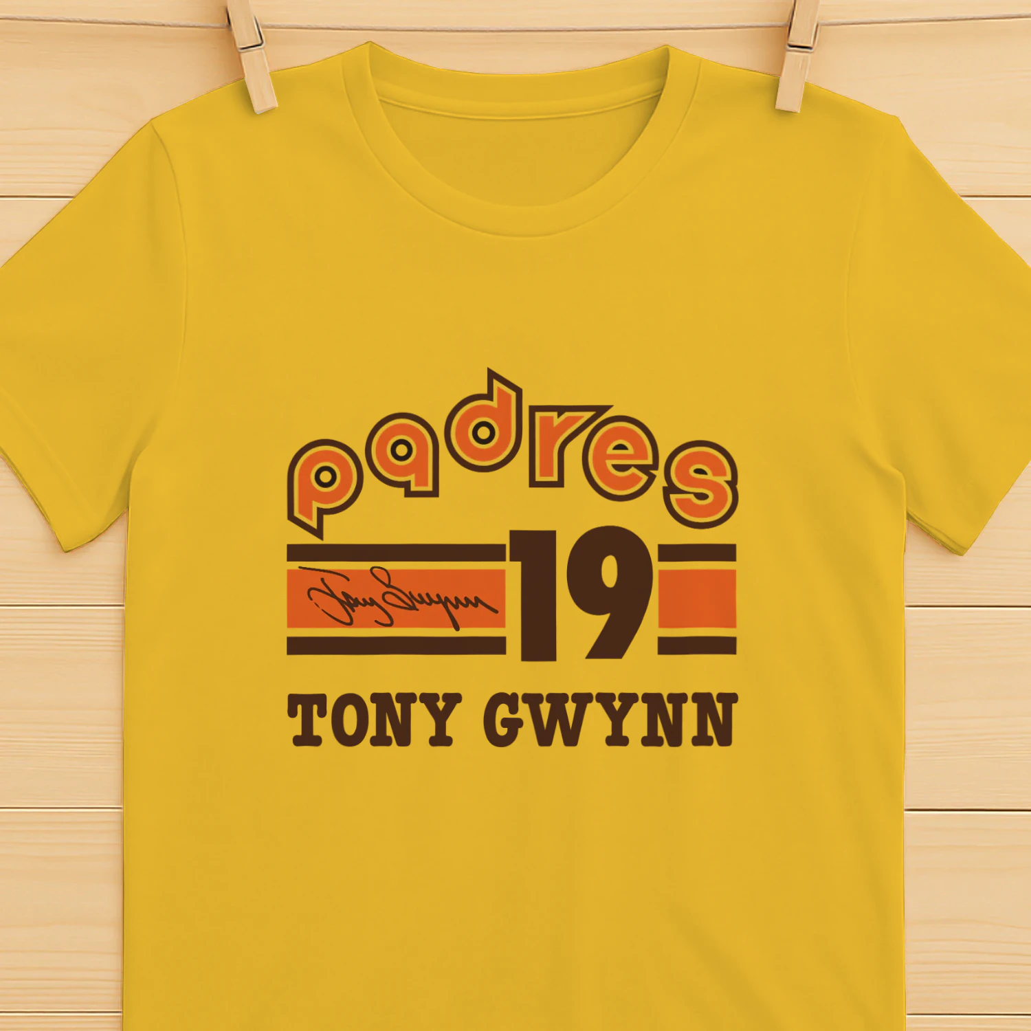 Padres 19 Tony Gwynn Signature Shirt