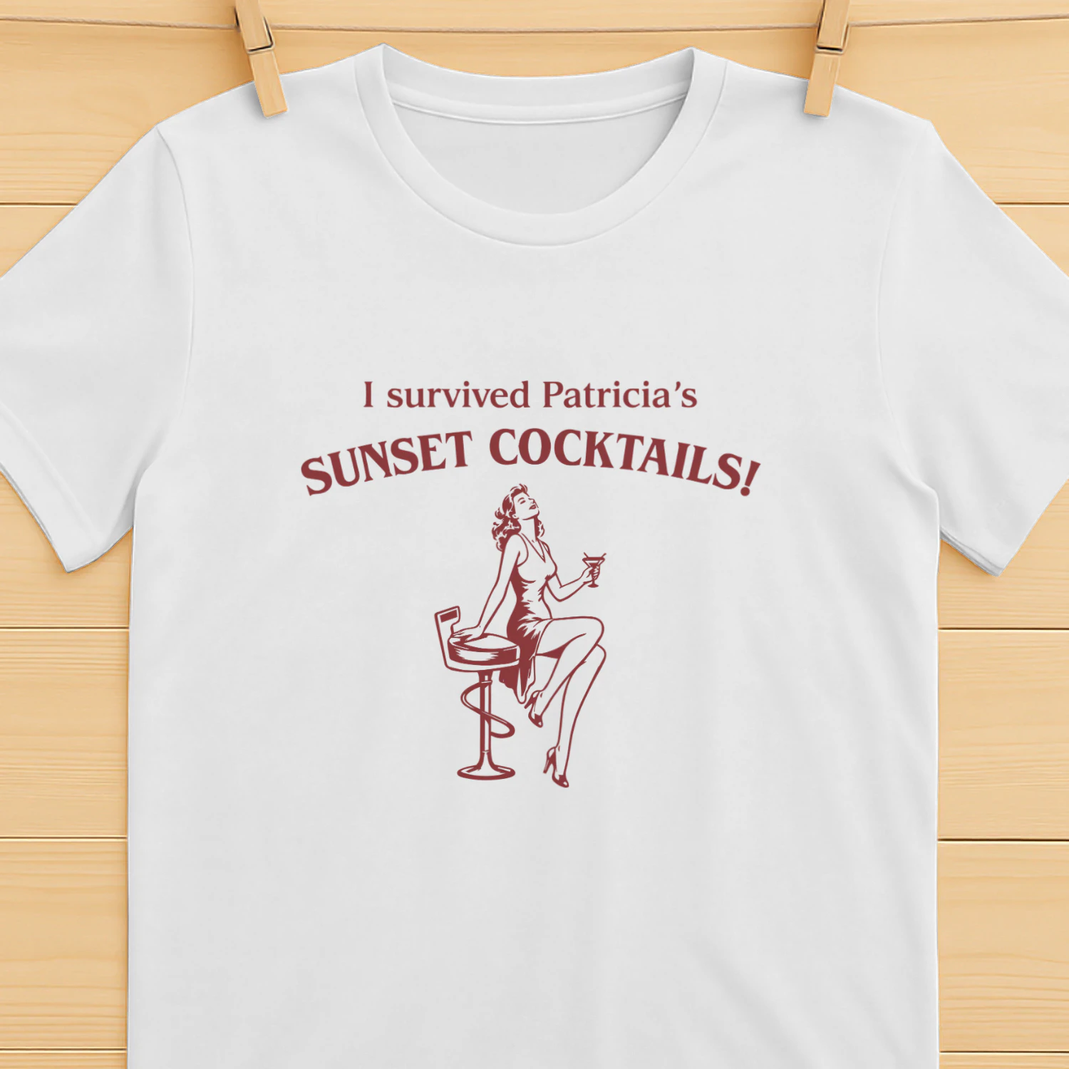 I Survived Patricia’s Sunset Cocktails Shirt