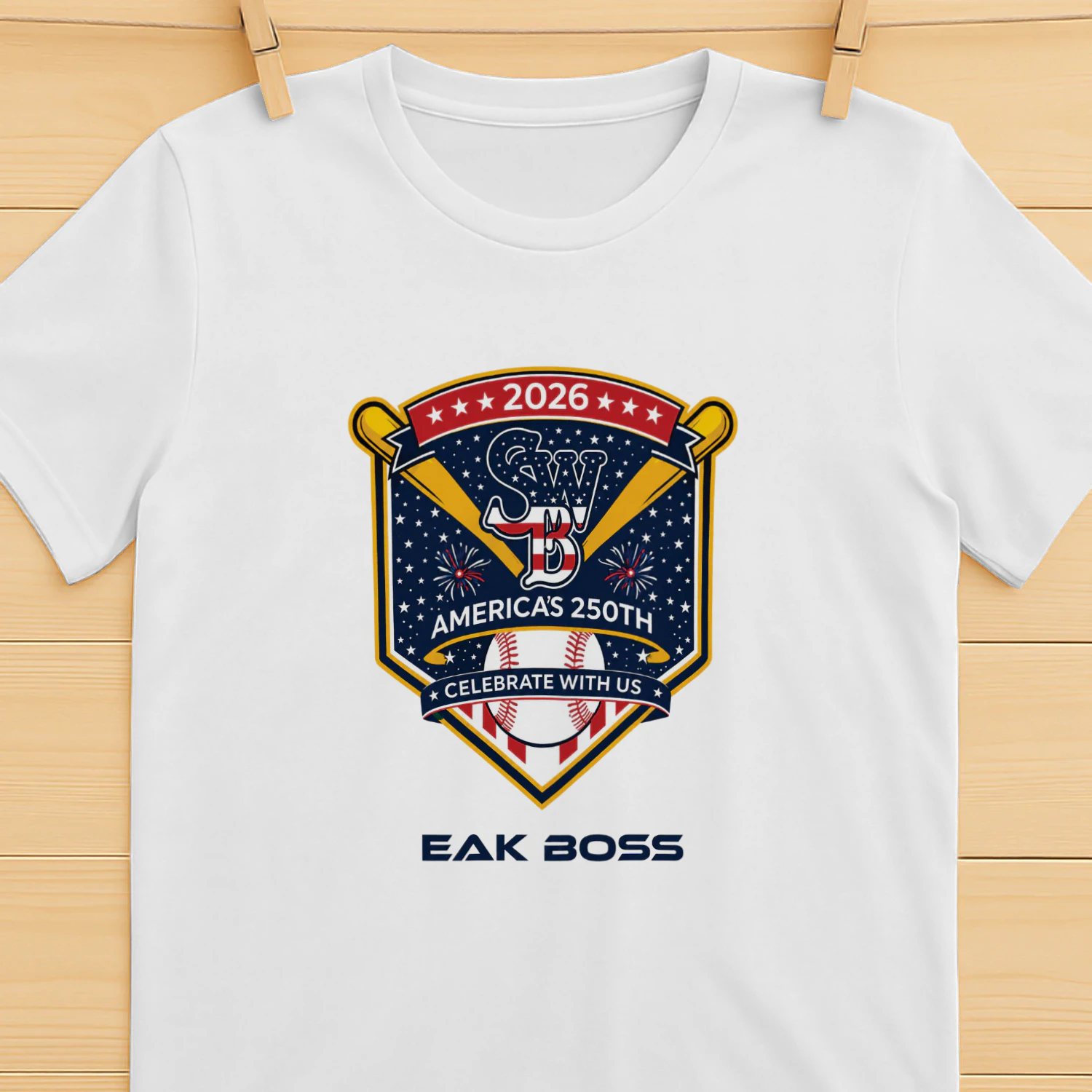 SWB America's 250th Celebrate With Us Break Boss Shirt