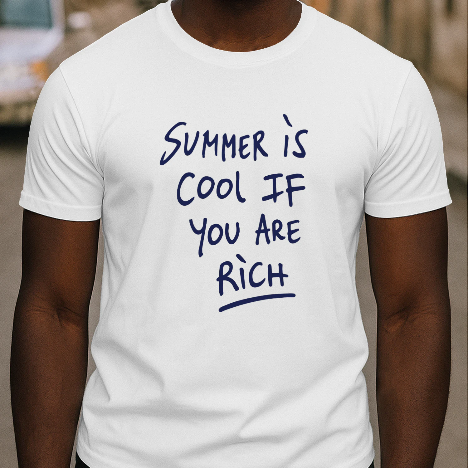 Summer Is Cool If You Are Rich Shirt