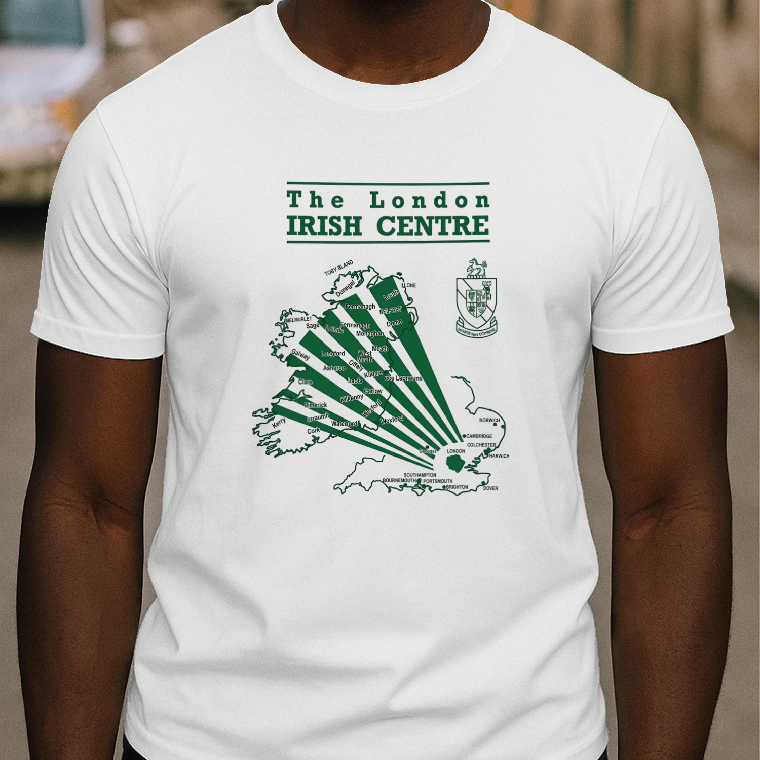 London Irish Centre Shirt The 1987 Map Tee