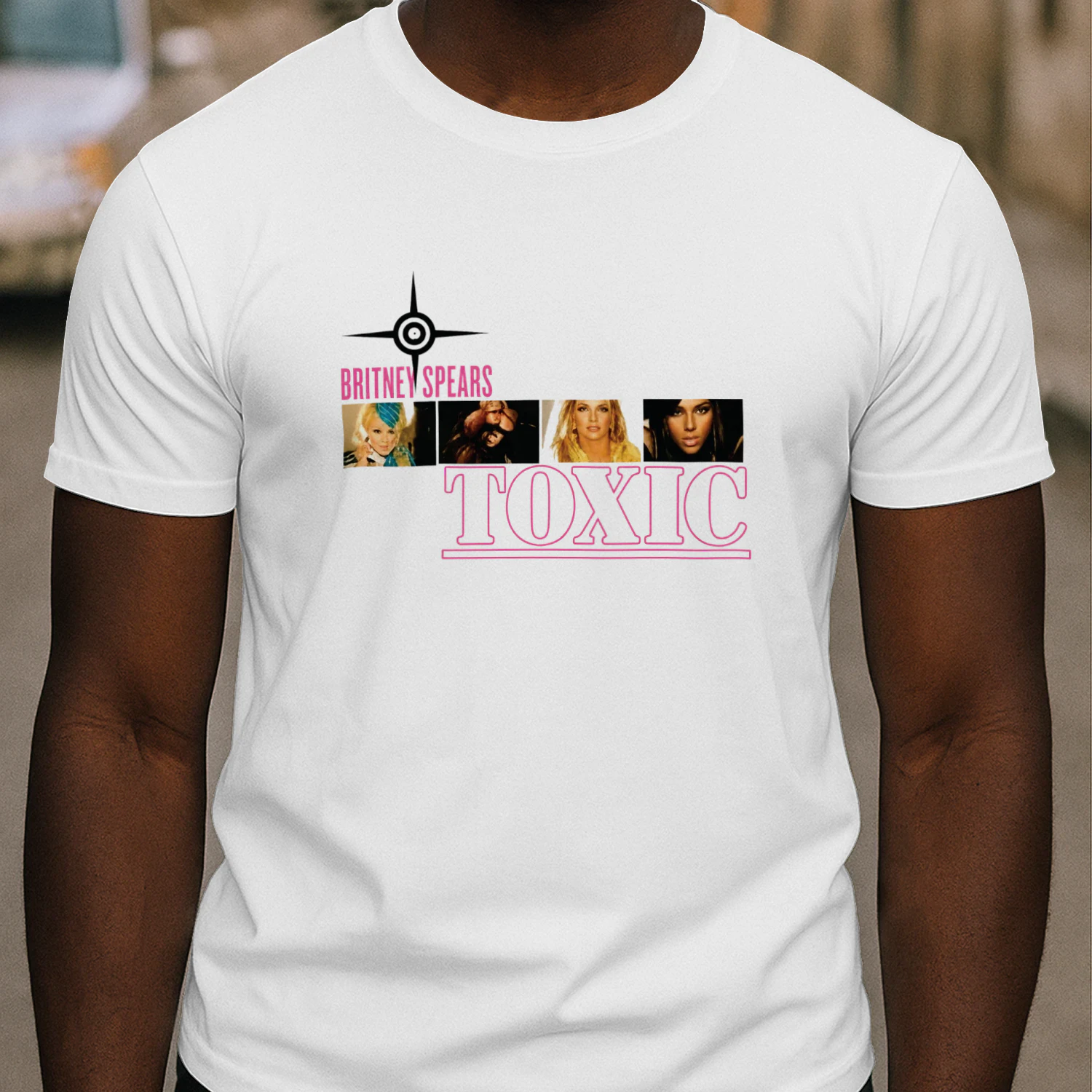 Hilary Duff Wear Britney Spears Toxic Shirt