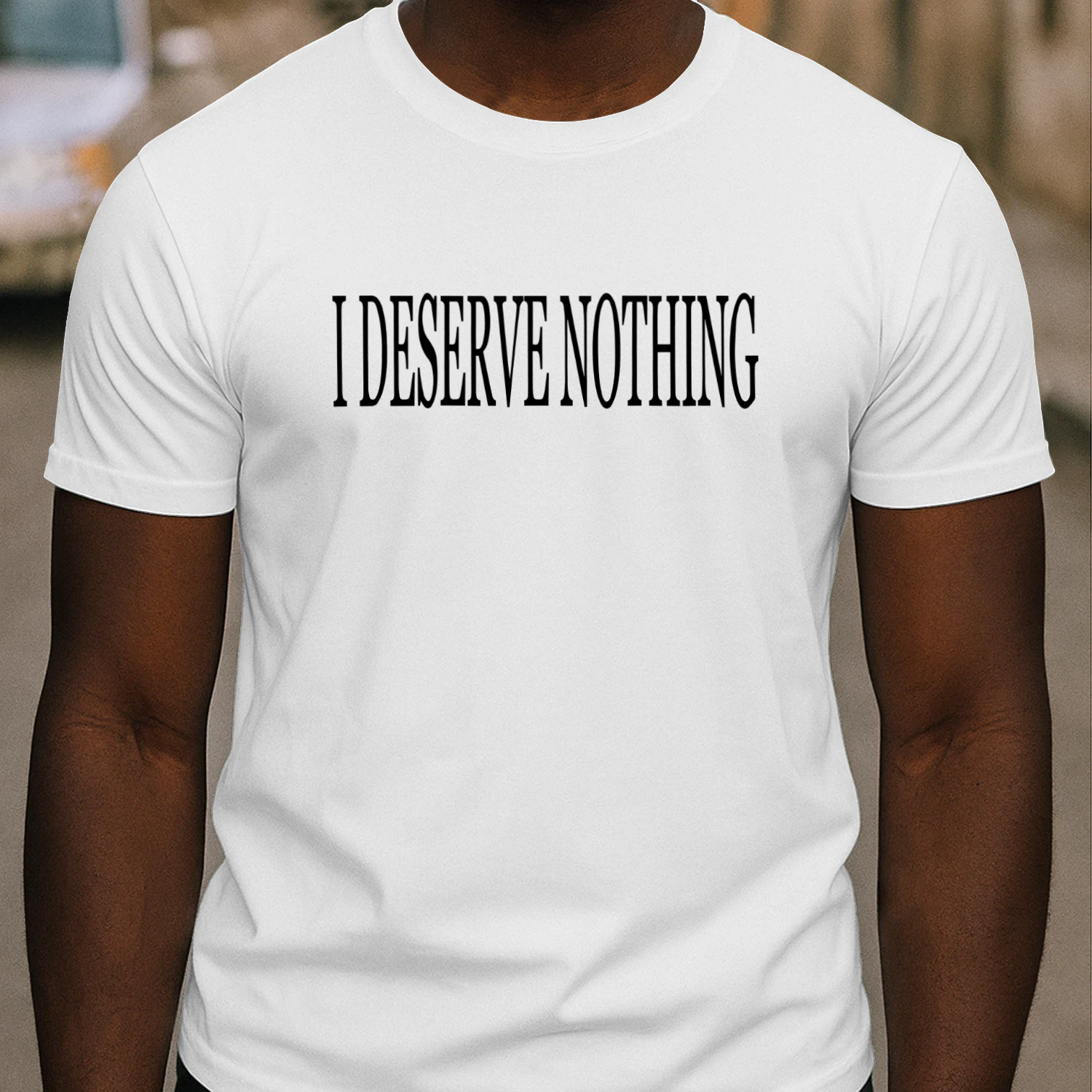 I Deserve Nothing Waste Of Space Shirt