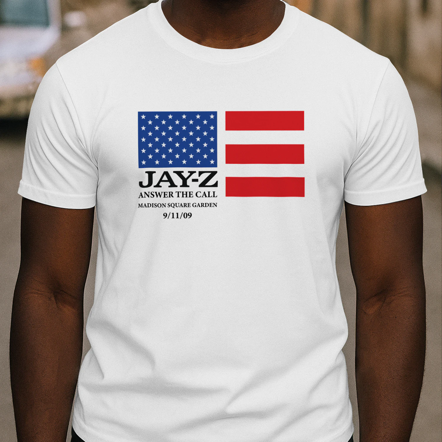 Jay Z Answer The Call Madison Square Garden 9 11 09 Shirt