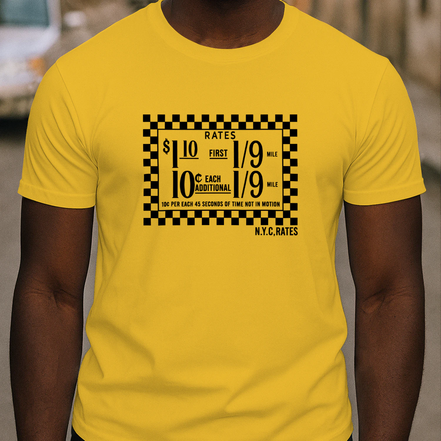 Carolina Caroline New York Taxi Rates Shirt