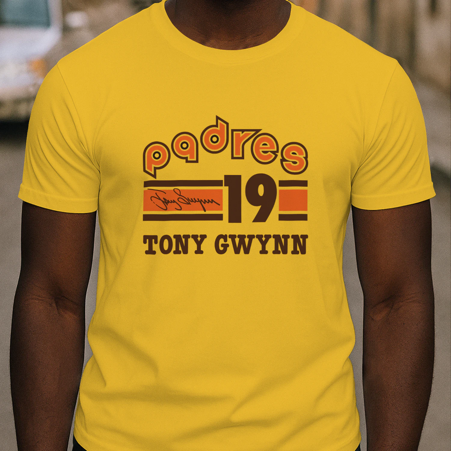 Padres 19 Tony Gwynn Signature Shirt