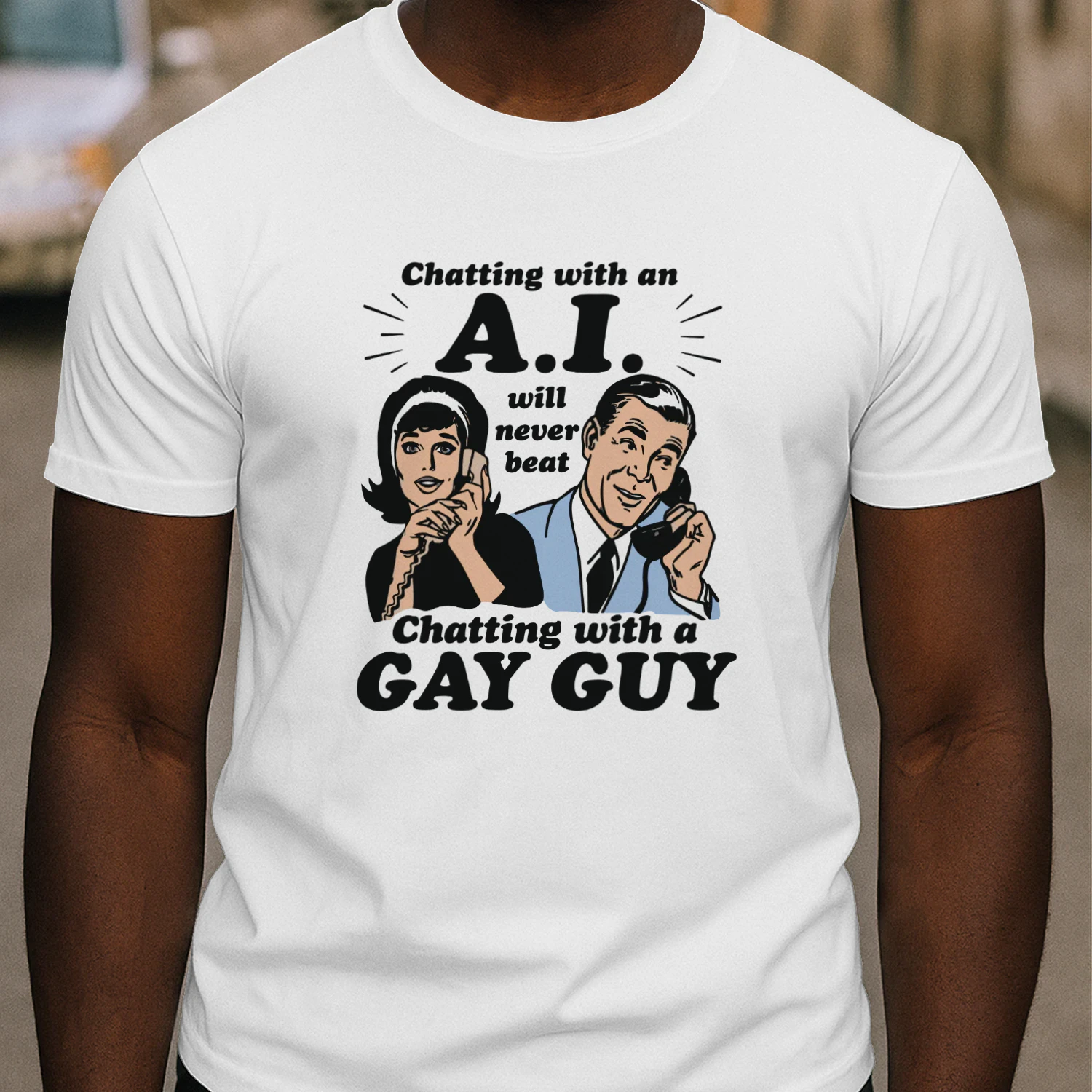 Chatting With An AI Shirt