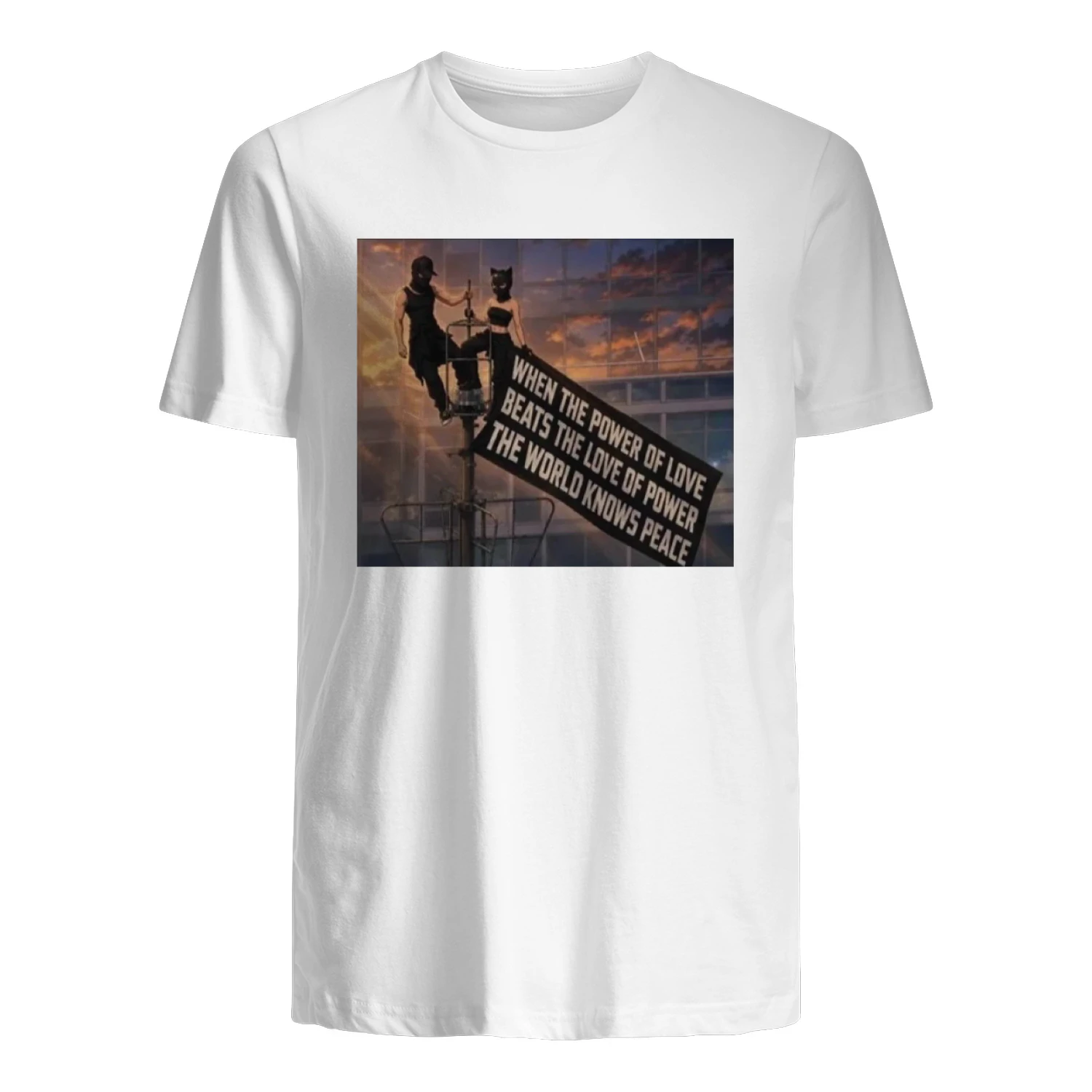 When The Power of Love Beats Love of Power T-Shirt