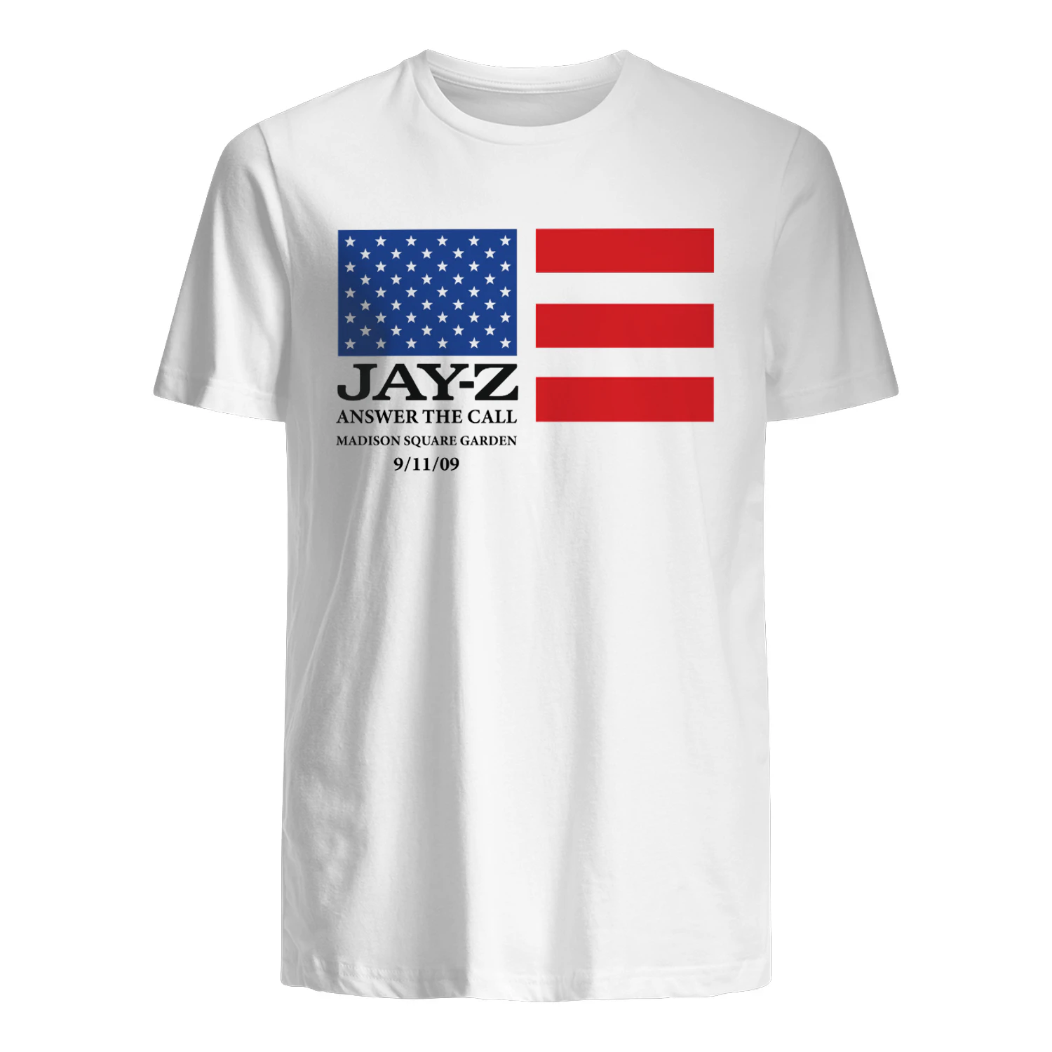 Jay Z Answer The Call Madison Square Garden 9 11 09 Shirt