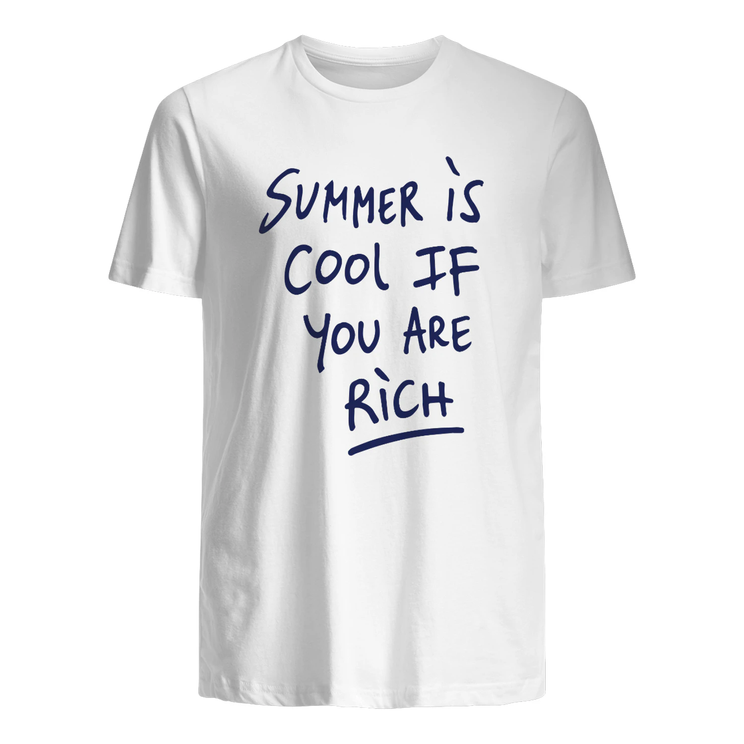 Summer Is Cool If You Are Rich Shirt