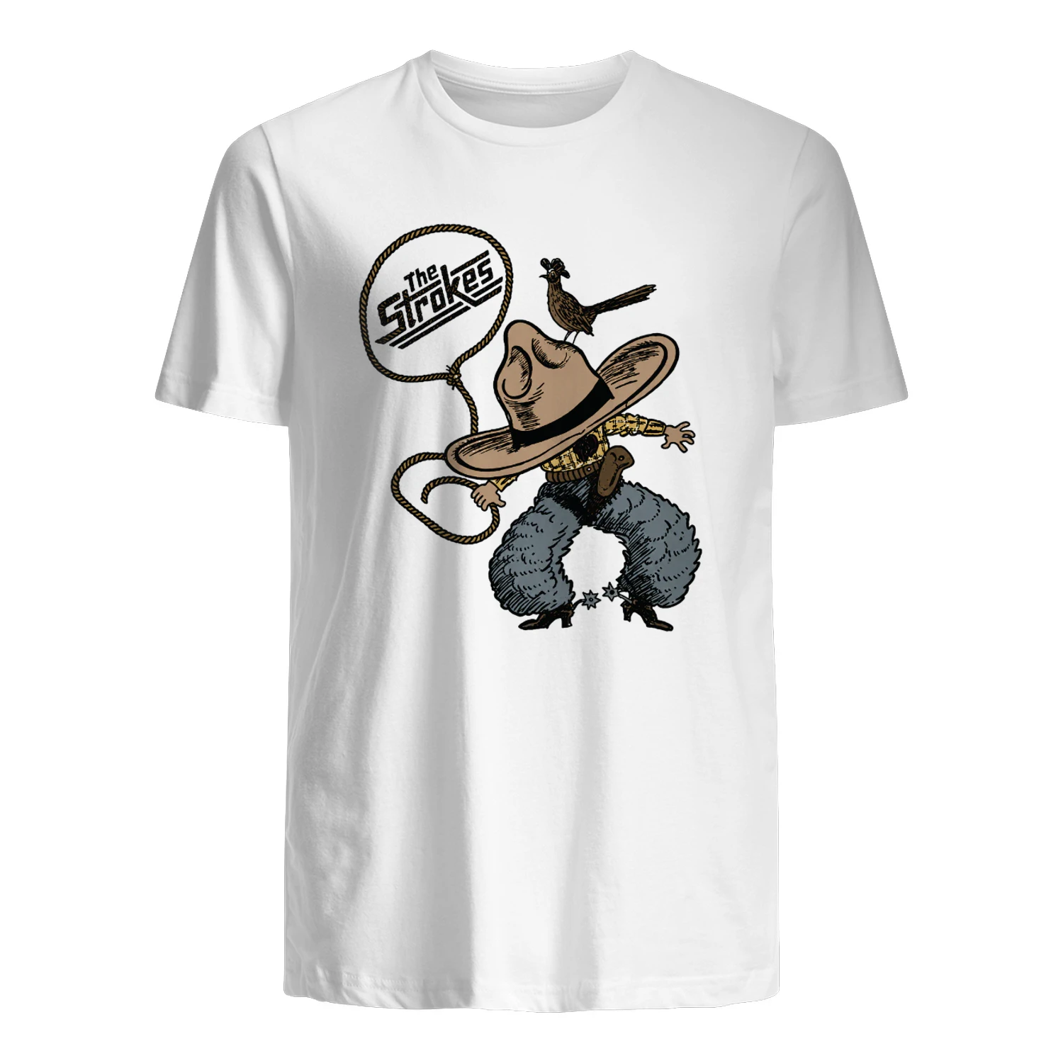 Strokes Illustrated Cowboy Shirt