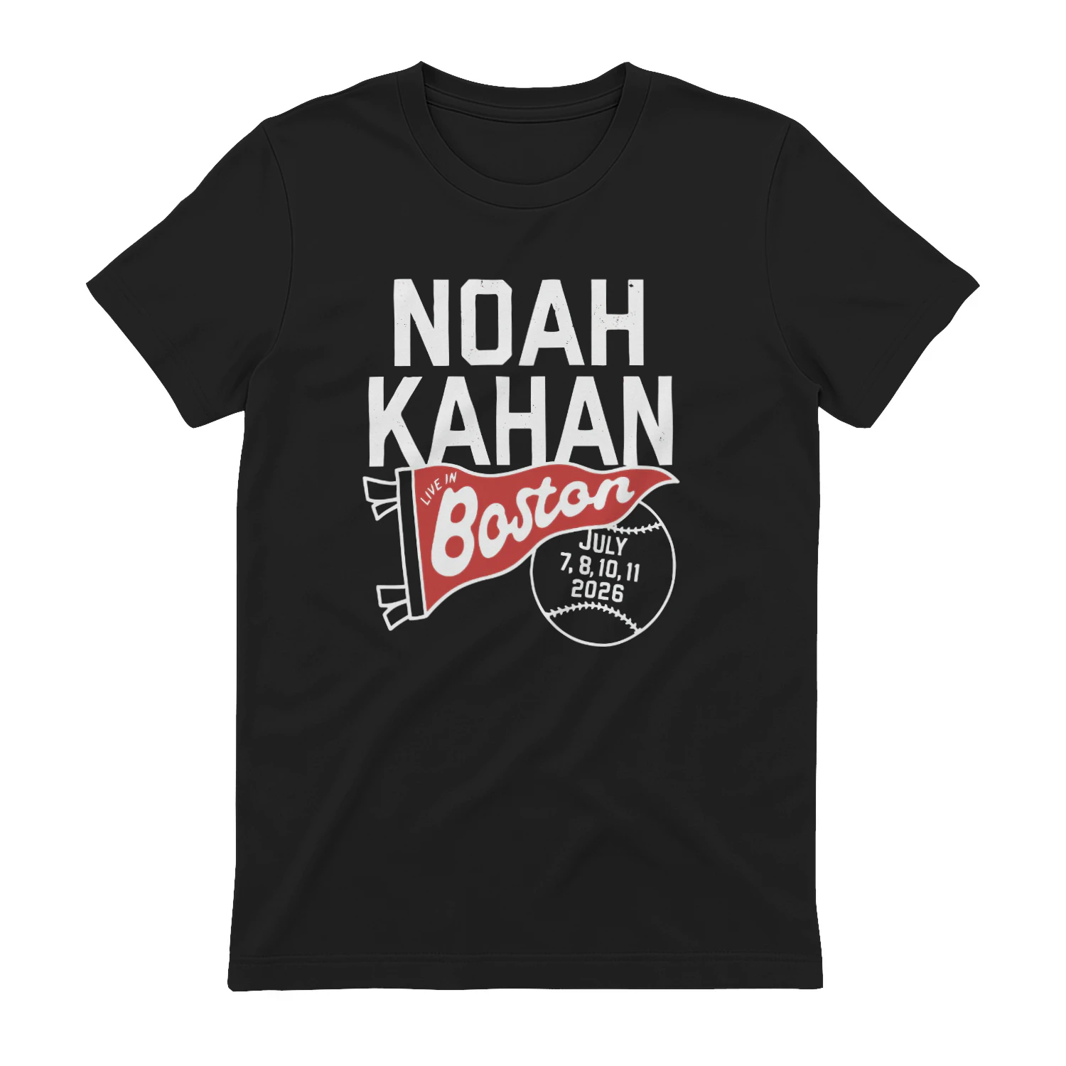 Noah Kahan 2026 Fenway Park Shirt