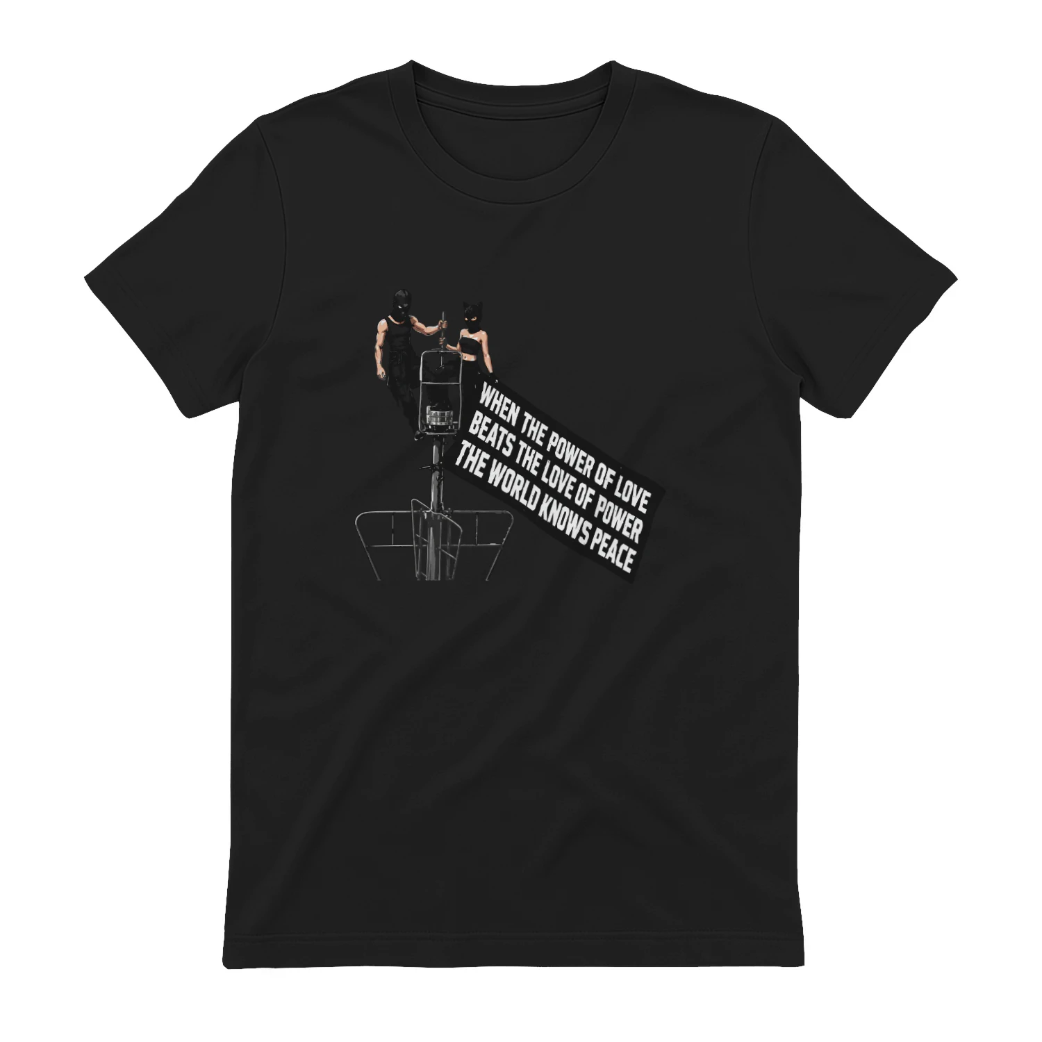 Empire State Building When The Power Of Love Beats The Love Of Power Shirt