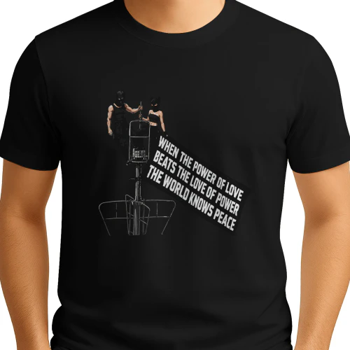 Empire State Building When The Power Of Love Beats The Love Of Power Shirt
