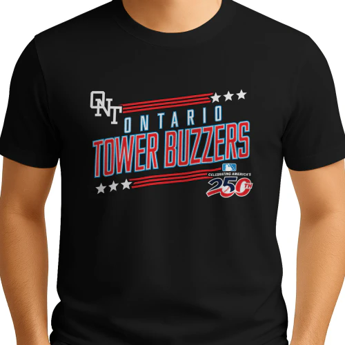 2026 America 250th Ontario Tower Buzzers Shirt