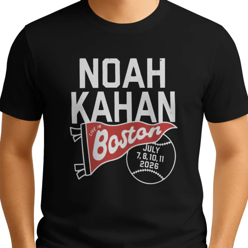 Noah Kahan 2026 Fenway Park Shirt