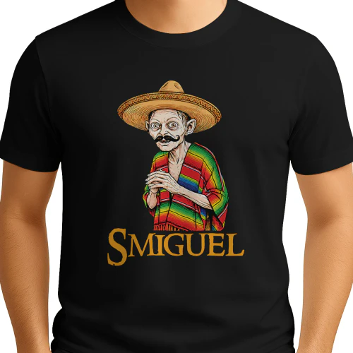 Smiguel Gollum Mexican Sombrero Shirt