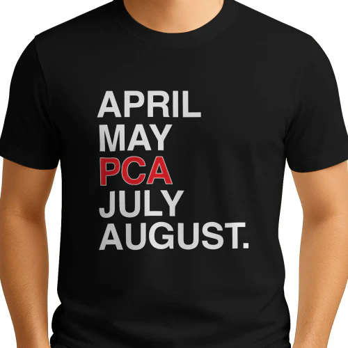 April May Pca July August Shirt