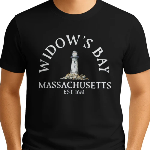 Widow’s Bay Massachusetts Historic Lighthouse Shirt