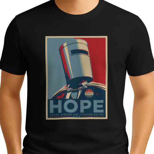 Hope For Clacton Count Binface Shirt