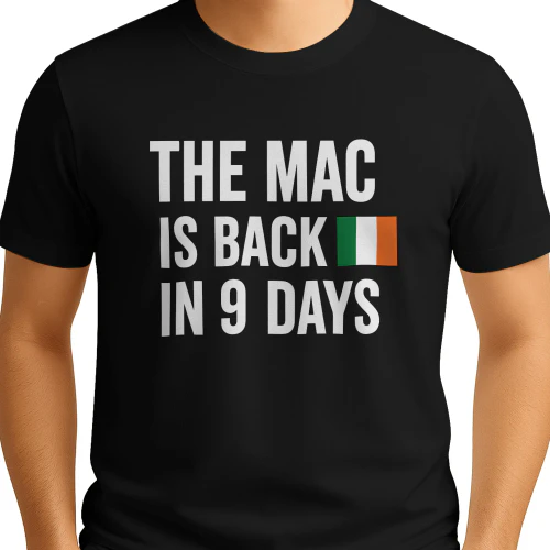 The Mac Is Back In 9 Days Shirt