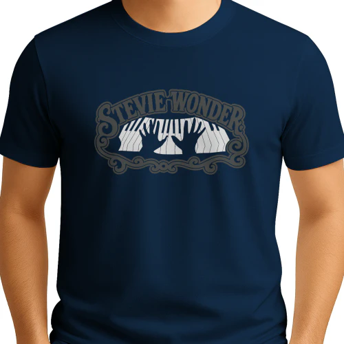 Stevie Wonder Piano Hands Shirt