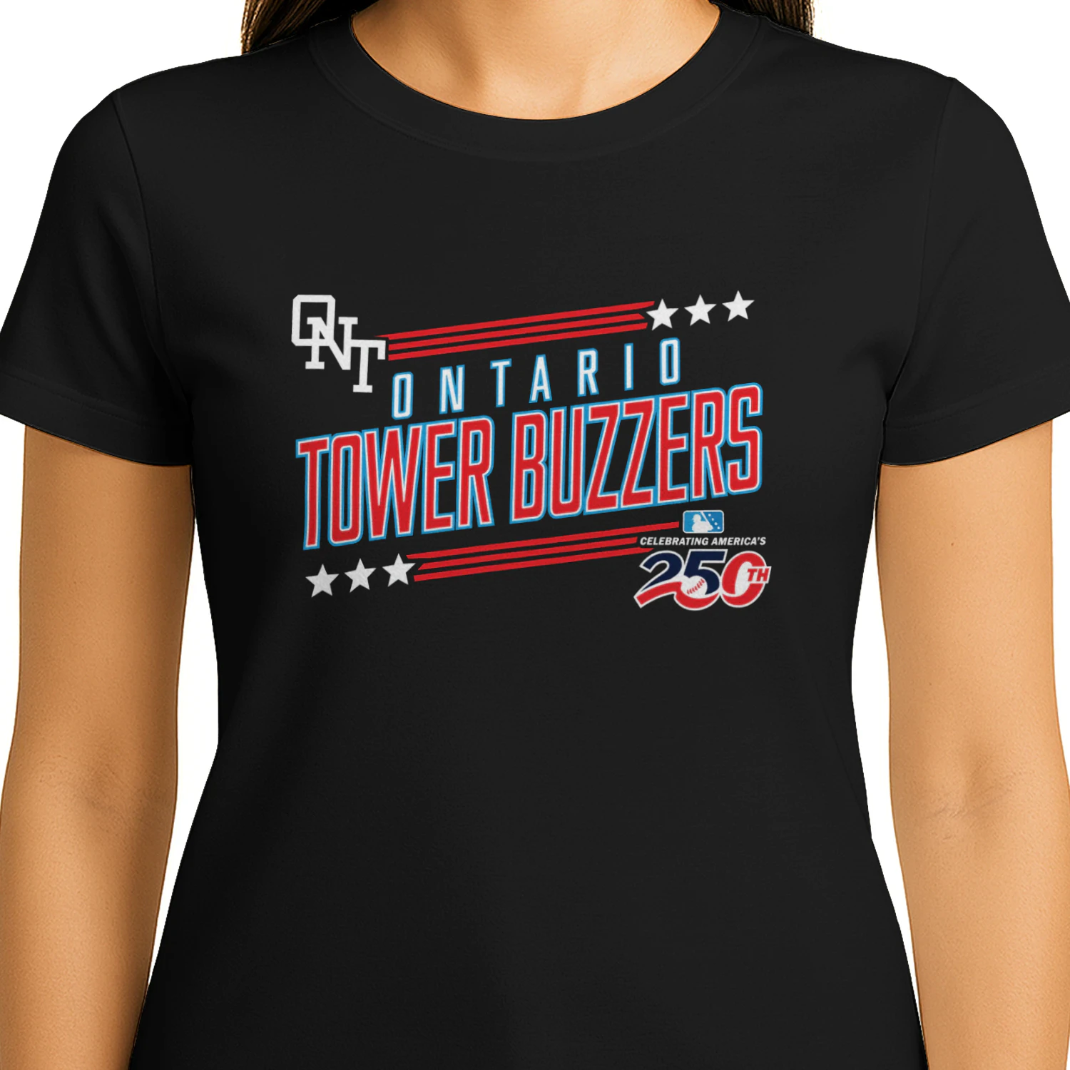 2026 America 250th Ontario Tower Buzzers Shirt
