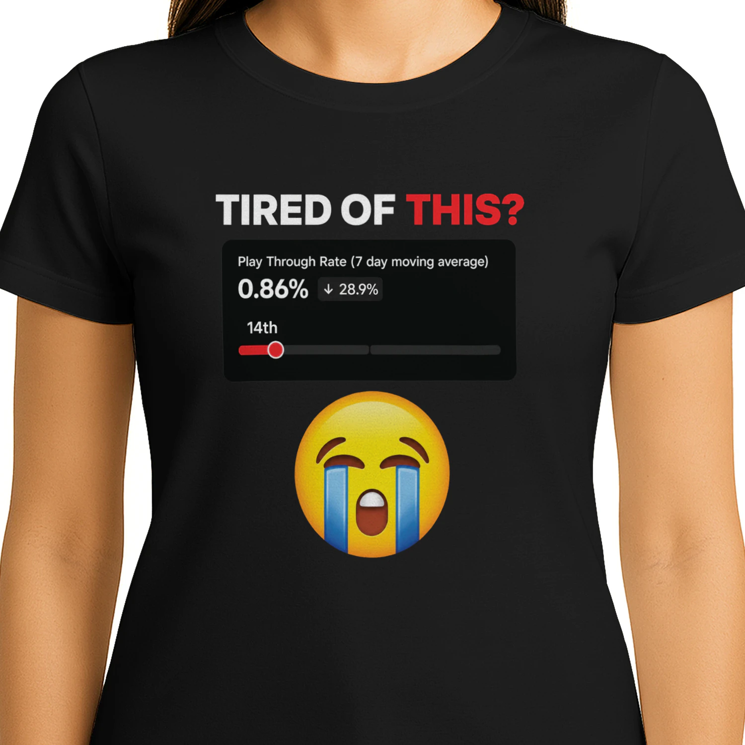 Tired of This Play Through Rate 0.86% Shirt