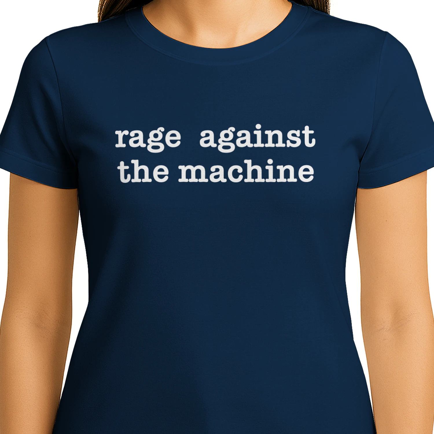 Dustin Wearing Rage Against The Ma­chine Shirt