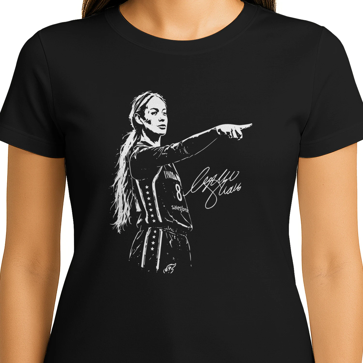 Connor McCaffery Sophie Cunningham Pointing T-Shirt