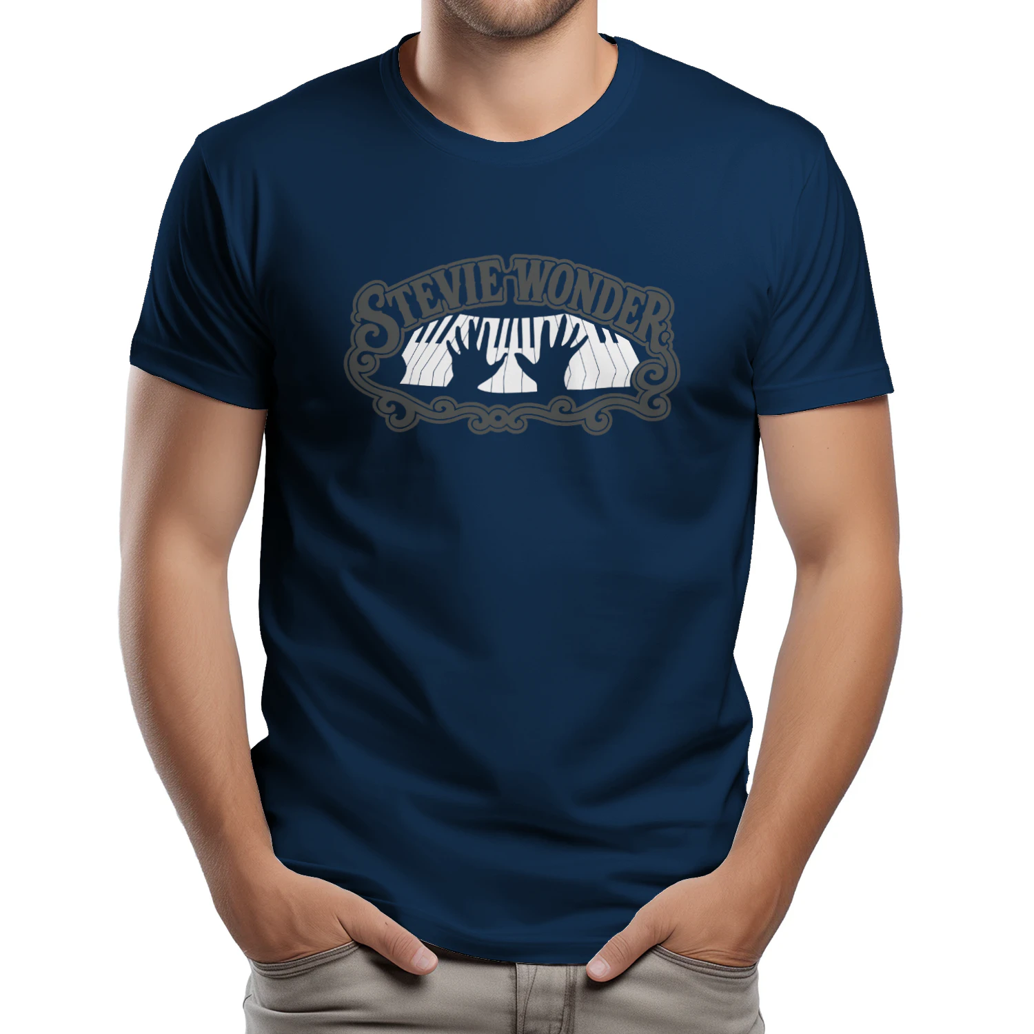 Stevie Wonder Piano Hands Shirt